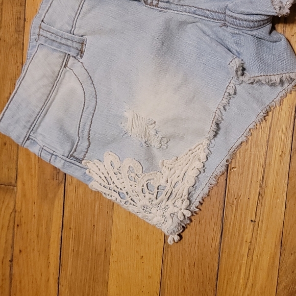 Massimo short jean shorts sz 5 - Picture 3 of 6